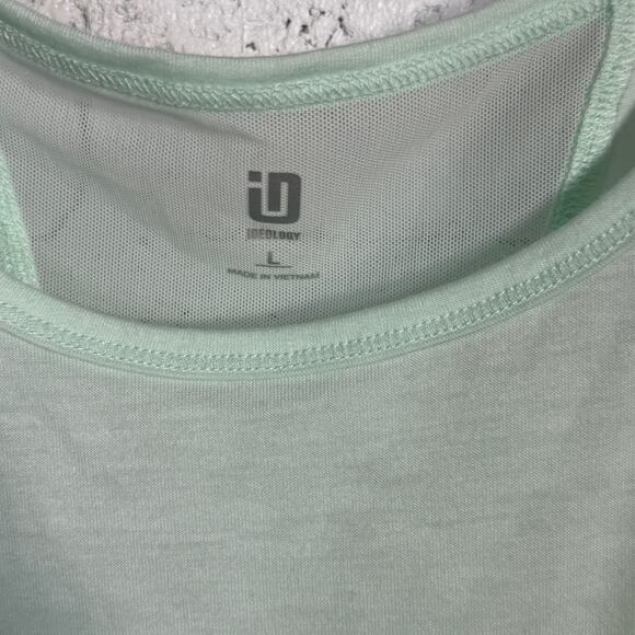 ID Ideology Women's Mesh-Back Tank Top Buttermint, Large - Picture 4 of 5